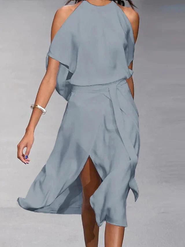 Neckholder Sommerkleid Für Damen | Midi