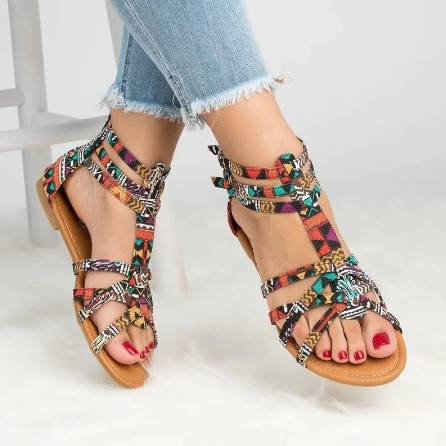 Bunte Sommersandalen 2025