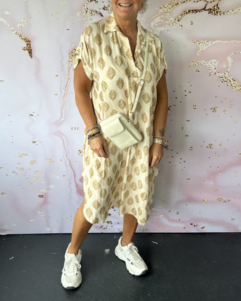 Dini - Kleid mit V-Ausschnit