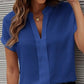 Alma | Damen Bluse mit kurzen Ärmeln