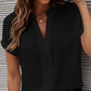 Alma | Damen Bluse mit kurzen Ärmeln