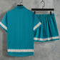 Boho Sommer Set Herren Zweiteilig Shirt und Shorts entspannt - Malik