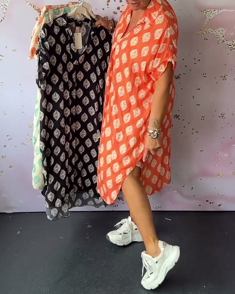 Dini - Kleid mit V-Ausschnit