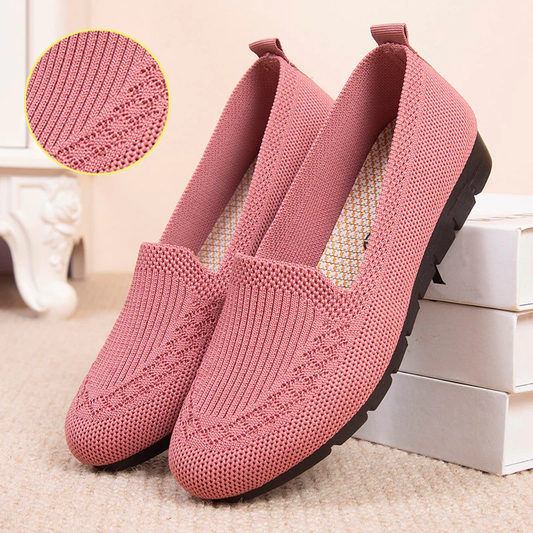 Bequeme & Atmungsaktive Damen Slip-On Alltagsschuhe mit Fußgewölbestütze – Leona