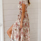 Myah - Langes Maxi Kleid im Vintage Look für den Sommer/Frühling