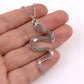 Reptil Glanz | Vintage Schlange Form baumeln Ohrringe