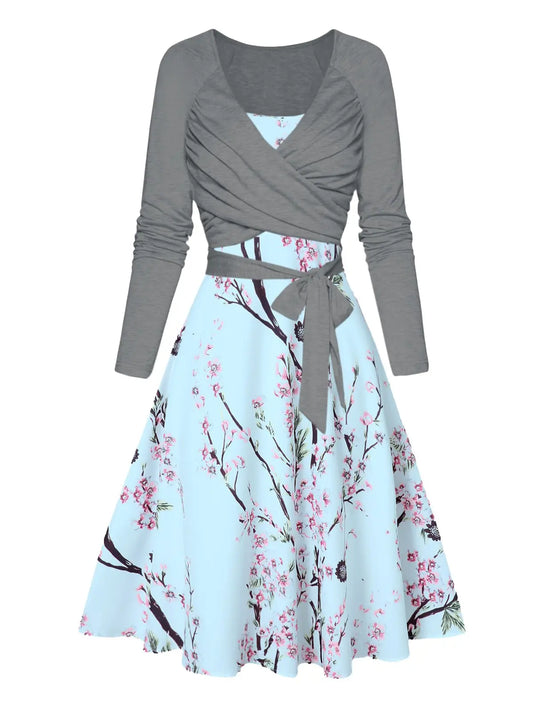 Jocelyn - Elegante Damen 2-teiliges Kleid