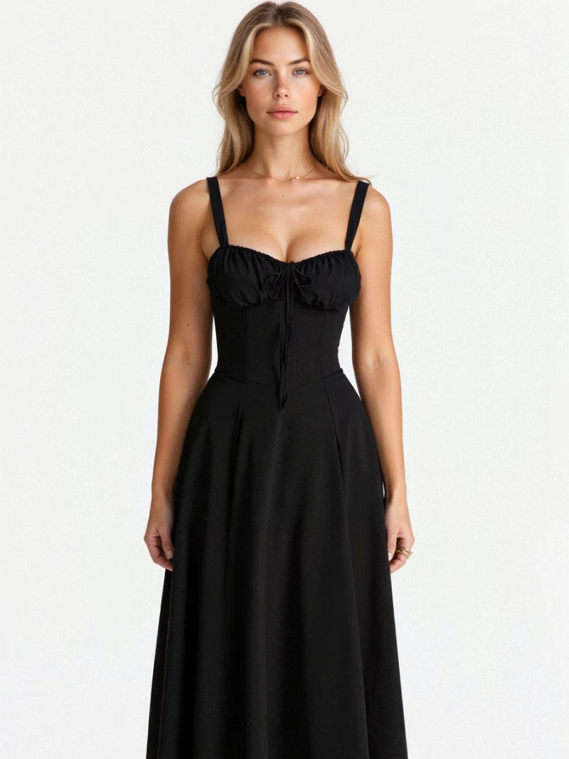 VALERIE – Das midikleid mit korsett-charme für eine feminine silhouette