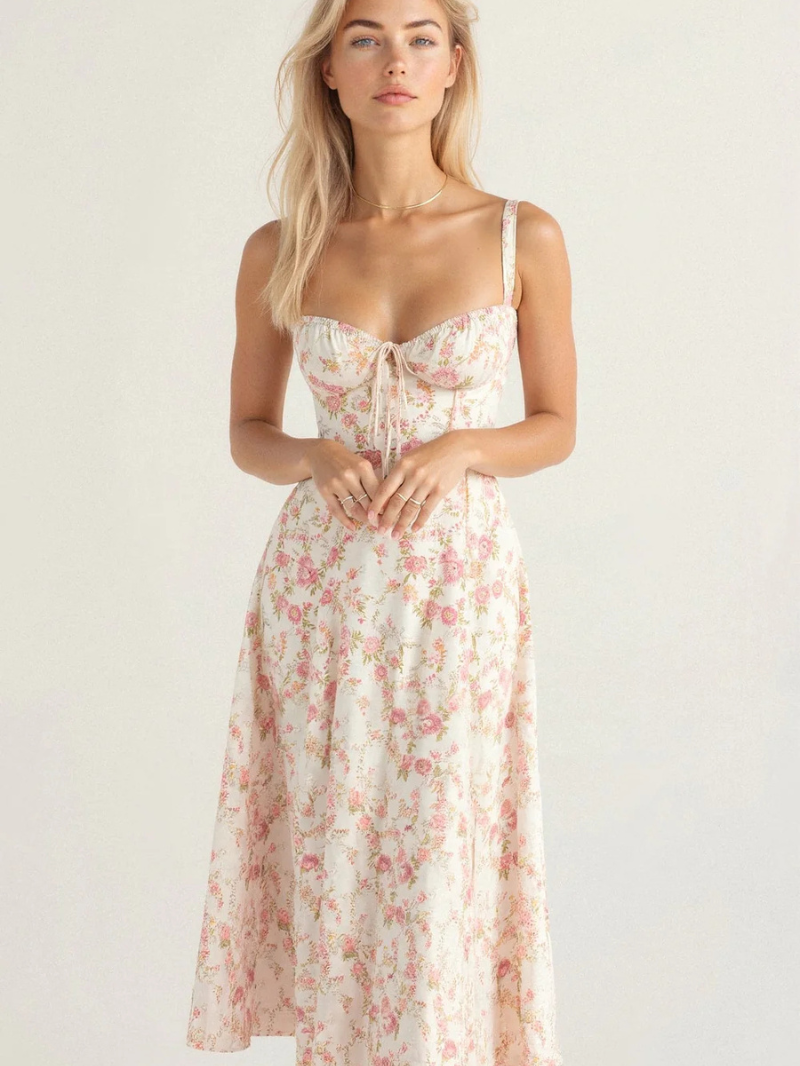 VALERIE – Das midikleid mit korsett-charme für eine feminine silhouette