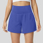 Atmungsaktiv & Schnell trocknend High-Waist Fitnessshorts Damen – Mirabella