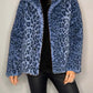 Valentina - Klassischer Damen Wintermantel Mit Leopardenmuster