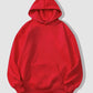 WW | Bequemer Einfarbiger Damen Hoodie mit Kapuze