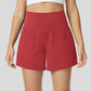 Atmungsaktiv & Schnell trocknend High-Waist Fitnessshorts Damen – Mirabella