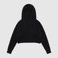 Strickhoodie mit Sternenmuster