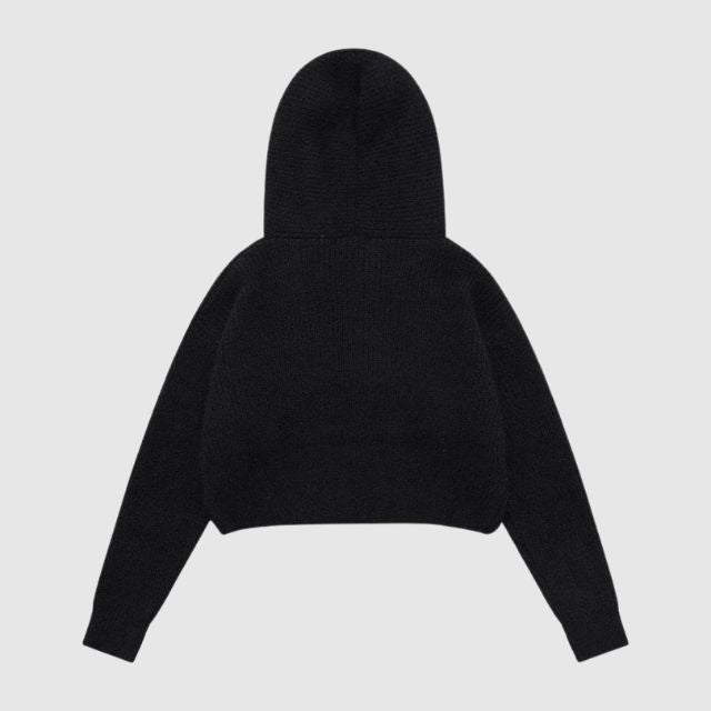 Strickhoodie mit Sternenmuster