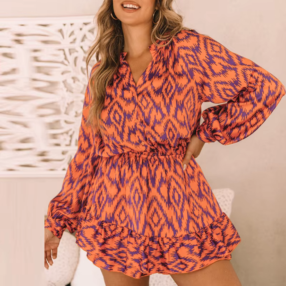 Henriette - Boho Minikleid Damen