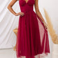 Isolina - Elegantes Maxikleid für Frauen  für den Sommer und lange