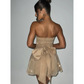 Elegantes Kleid Mit Glitzer Für Damen | Mini