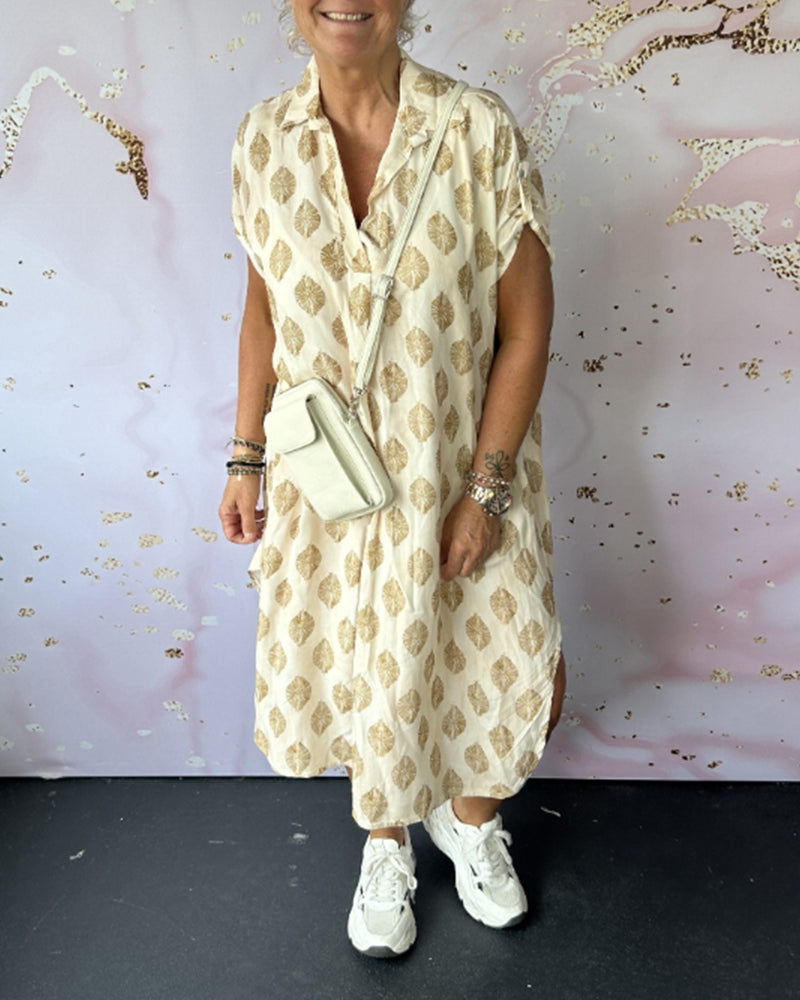 Dini - Kleid mit V-Ausschnit