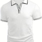 Emilio™ - Herren maßgeschneiderte gerippte Polo