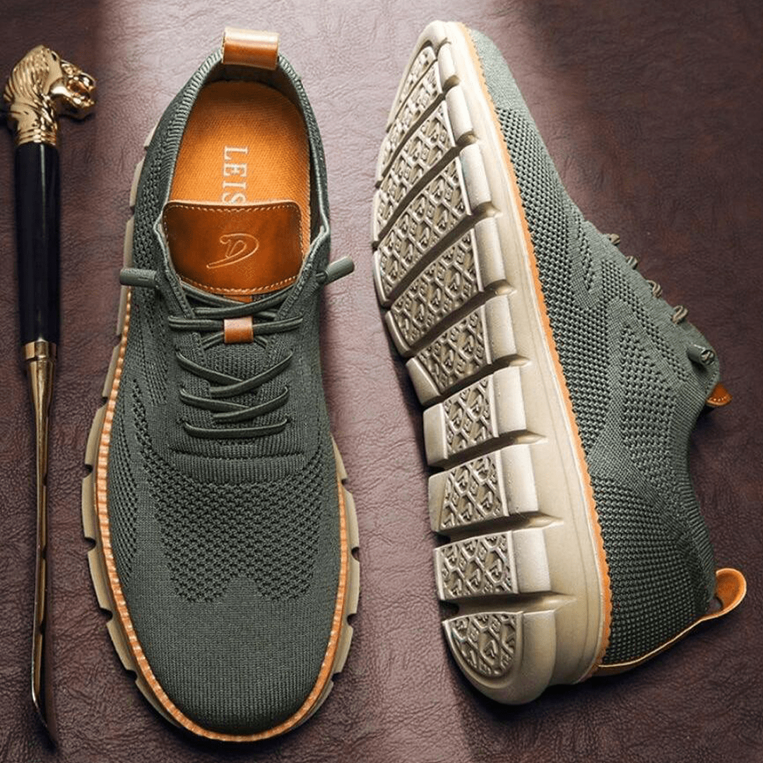 Atmungsaktive & Ultrabequeme Herren-Sneaker im Minimalistischen Design – Elias