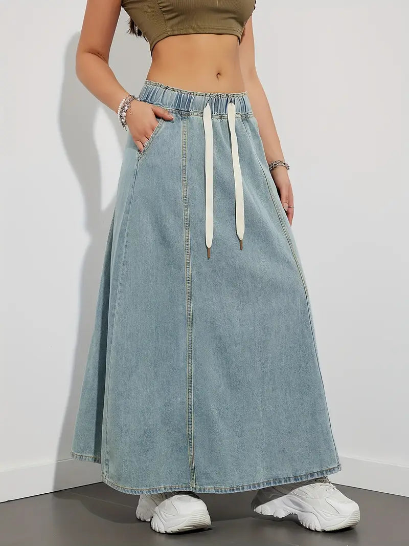 Adora – Maxi-Jeansrock