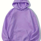 WW | Bequemer Einfarbiger Damen Hoodie mit Kapuze