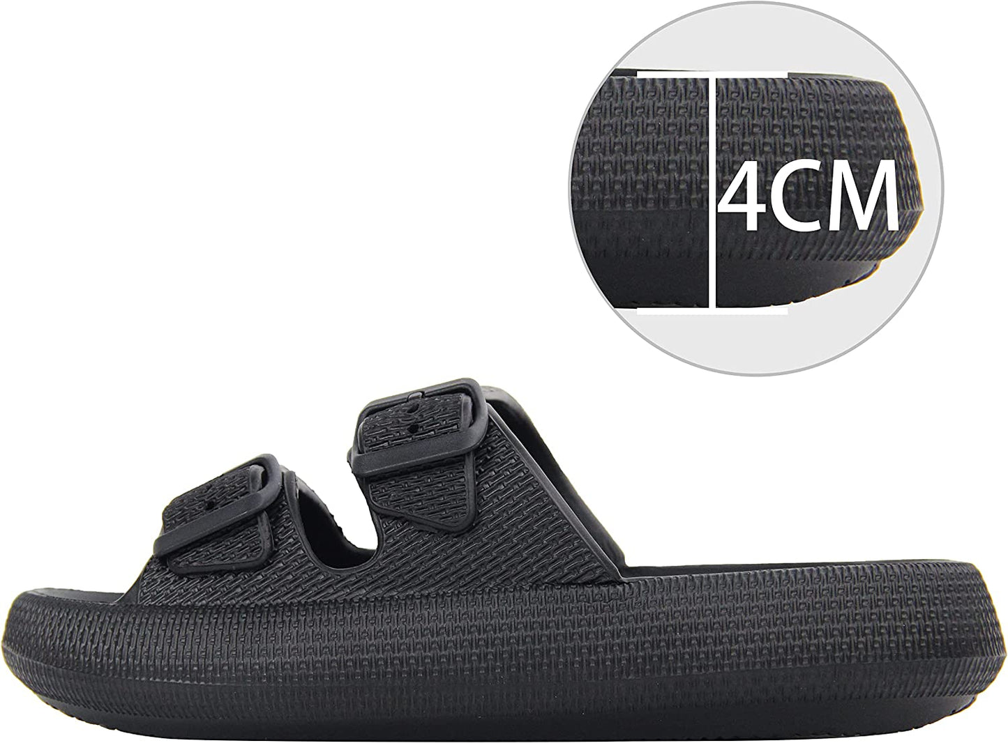 Bequeme Pillow-Slides mit weicher Sohle – Livia