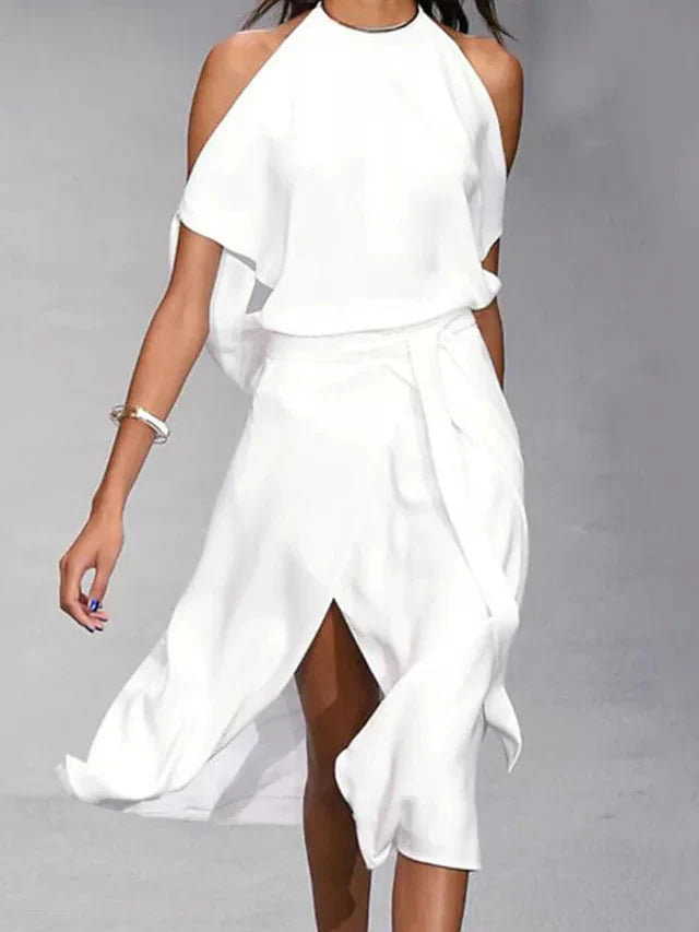 Neckholder Sommerkleid Für Damen | Midi
