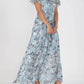 Lini - Blumenkleid mit Volantärmeln