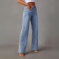 Laney Gerade Geschnittene Jeans mit Hoher Taille