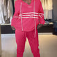 WW | Set aus gestreifter Hose und Kapuzenjacke