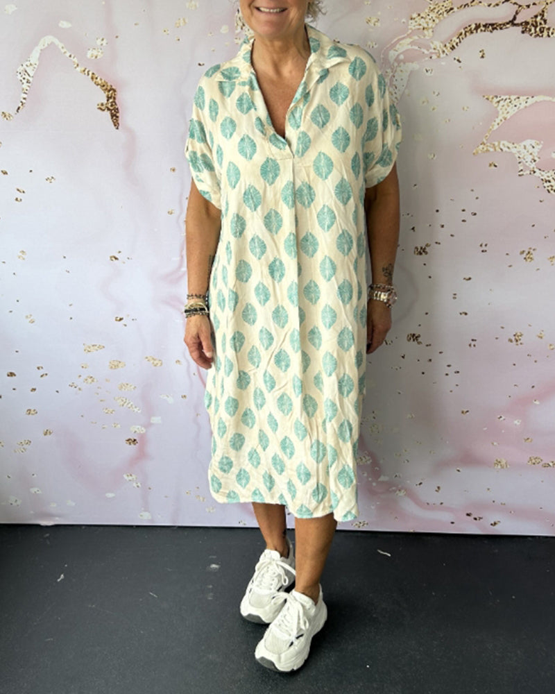 Dini - Kleid mit V-Ausschnit