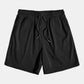 Cassian - Sommer Polyester Set: Lebendiges Streifen Shirt & Trendy Shorts