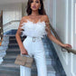 Arabel - Eleganter Jumpsuit mit Röhrentop