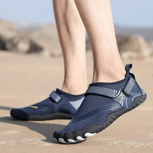 Rutschfest & Orthopädisch für Herren - Barfuß-Wasserschuhe HydroFlex