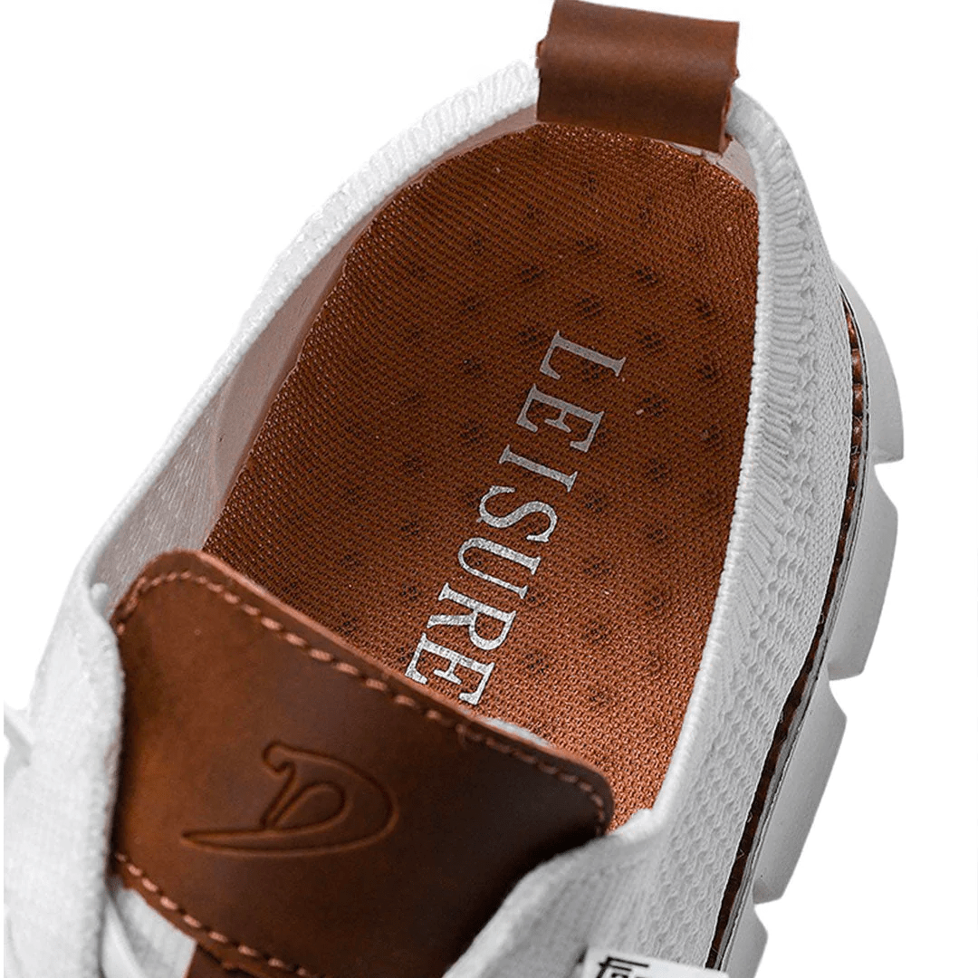 Atmungsaktive & Ultrabequeme Herren-Sneaker im Minimalistischen Design – Elias
