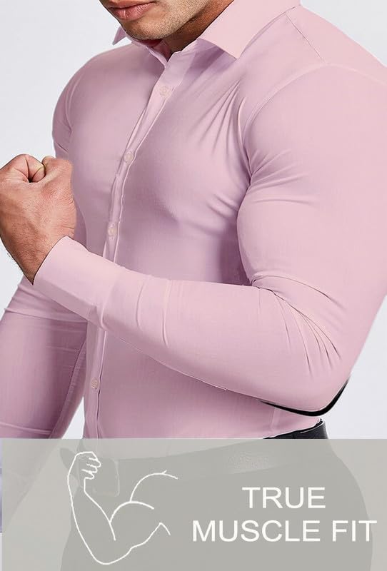 Slim-Fit Herrenhemd für Frühling 2025 – Knitterfrei – David