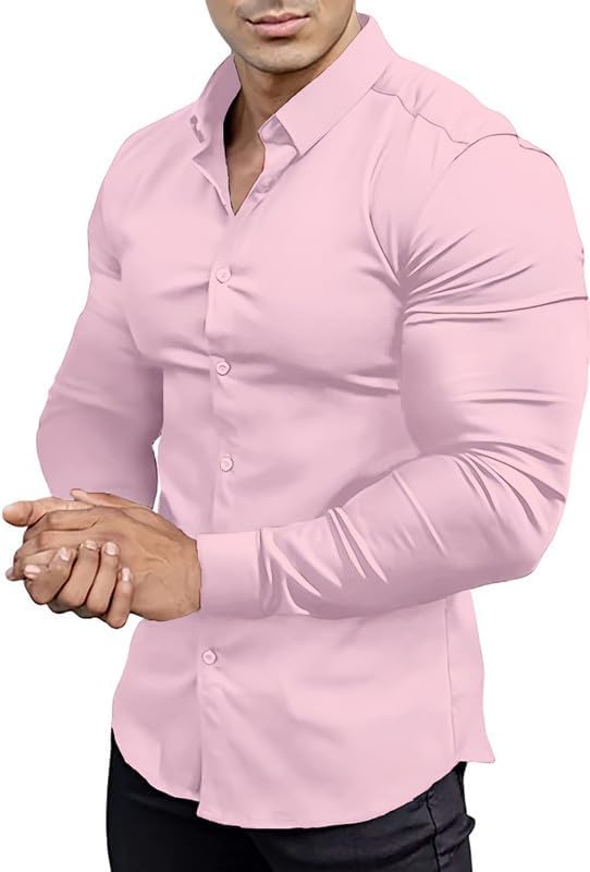 Slim-Fit Herrenhemd für Frühling 2025 – Knitterfrei – David