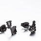 Weihnachts-Ohrstecker aus Silber