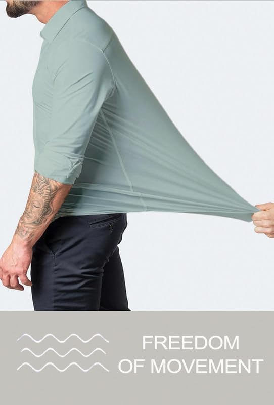 Slim-Fit Herrenhemd für Frühling 2025 – Knitterfrei – David