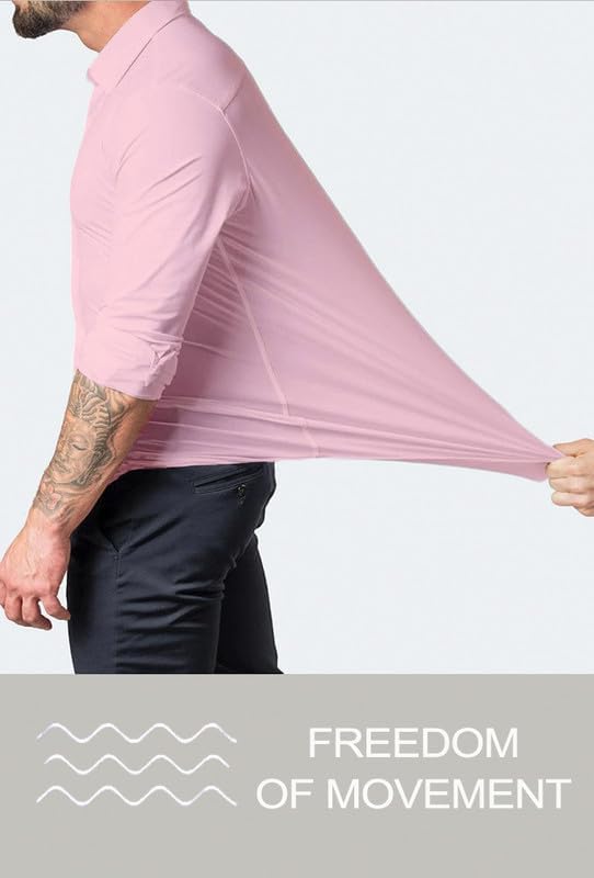 Slim-Fit Herrenhemd für Frühling 2025 – Knitterfrei – David