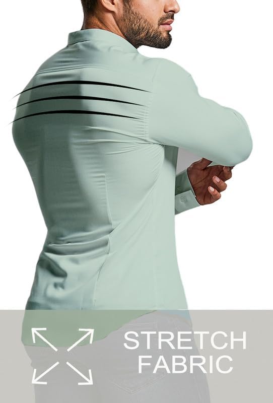 Slim-Fit Herrenhemd für Frühling 2025 – Knitterfrei – David