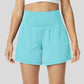 Atmungsaktiv & Schnell trocknend High-Waist Fitnessshorts Damen – Mirabella