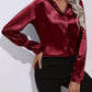 Melitta | Damen Elegante Satinbluse