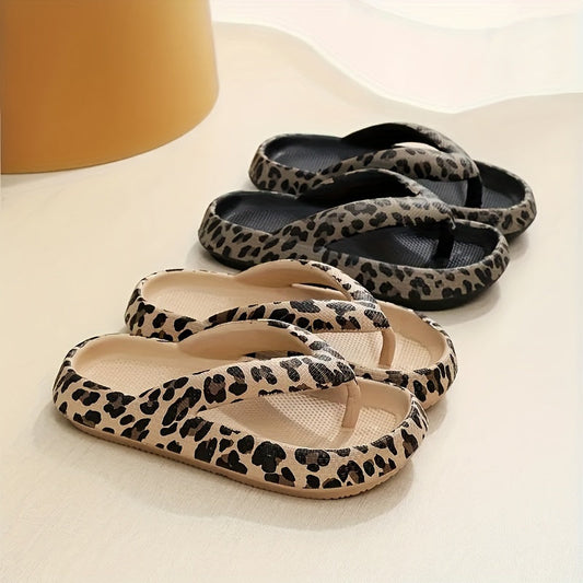 Atmungsaktive & Rutschfeste Sommer Slipper mit Print für Damen – Kaja