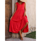 Ärmelloses Sommerkleid Für Damen | Midi