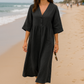 Natali - Maxikleid aus Leinen