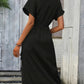 Isoliera - Elegantes Wickelkleid mit V-Ausschnitt