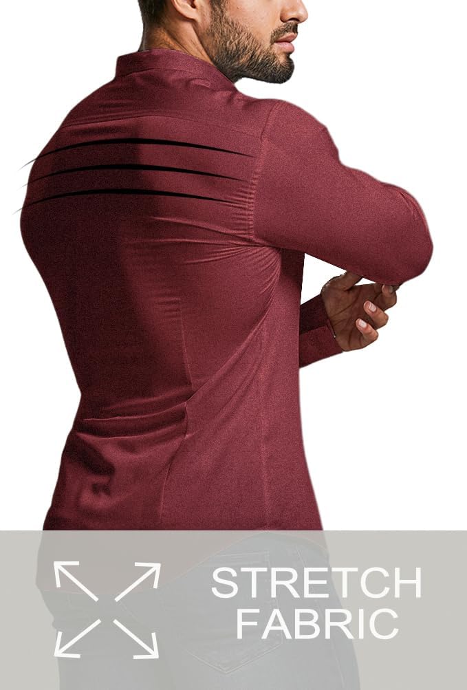 Slim-Fit Herrenhemd für Frühling 2025 – Knitterfrei – David